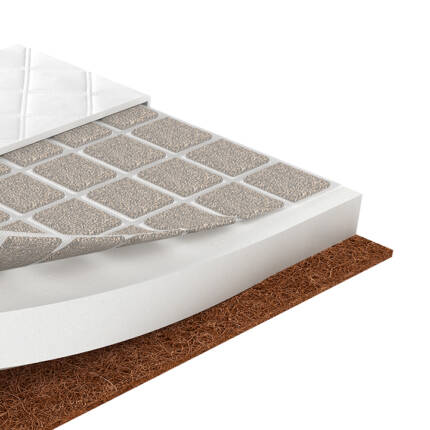 Materac pianka-kokos-gryka