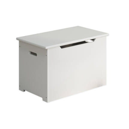 Drewniana skrzynia na zabawki