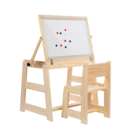 Biurko z tablicą magnetyczną - zestaw