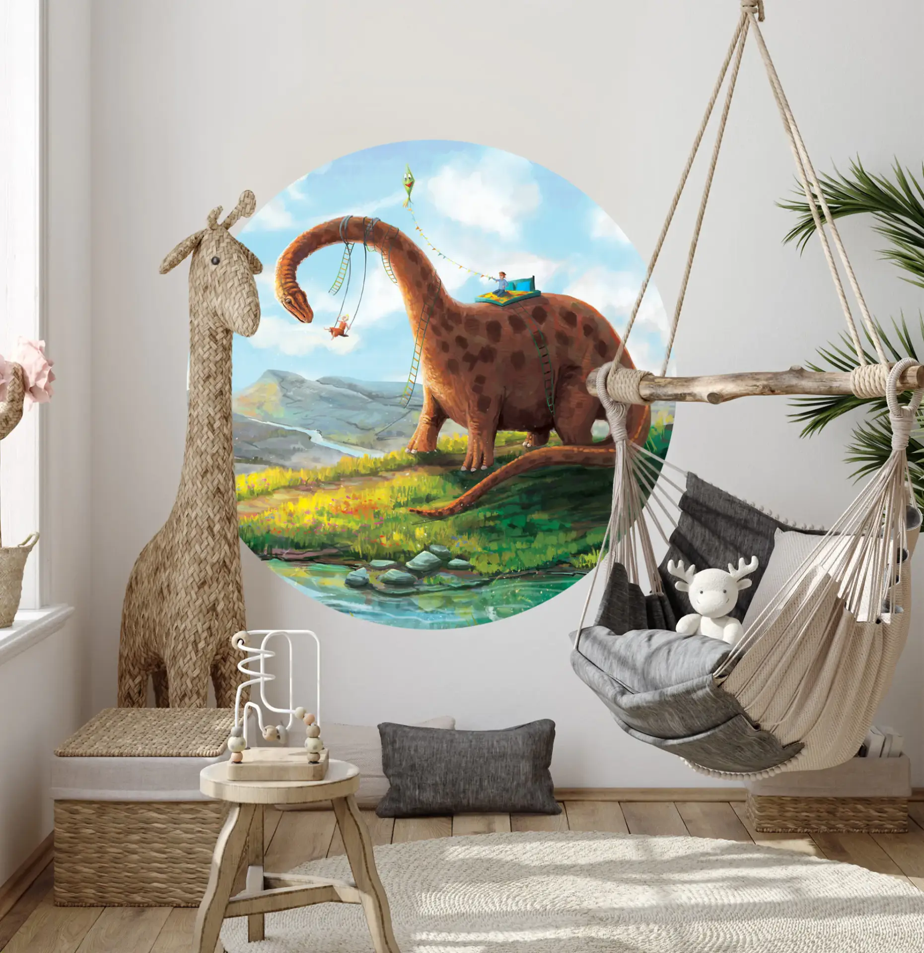 Wizualizacja huśtozaur